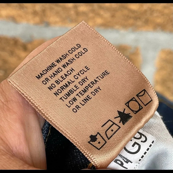 Driftwood Amelia Skraight Crop Classic Fit Frayed Step Hem Ankle Jeans size 26 - Picture 10 of 11